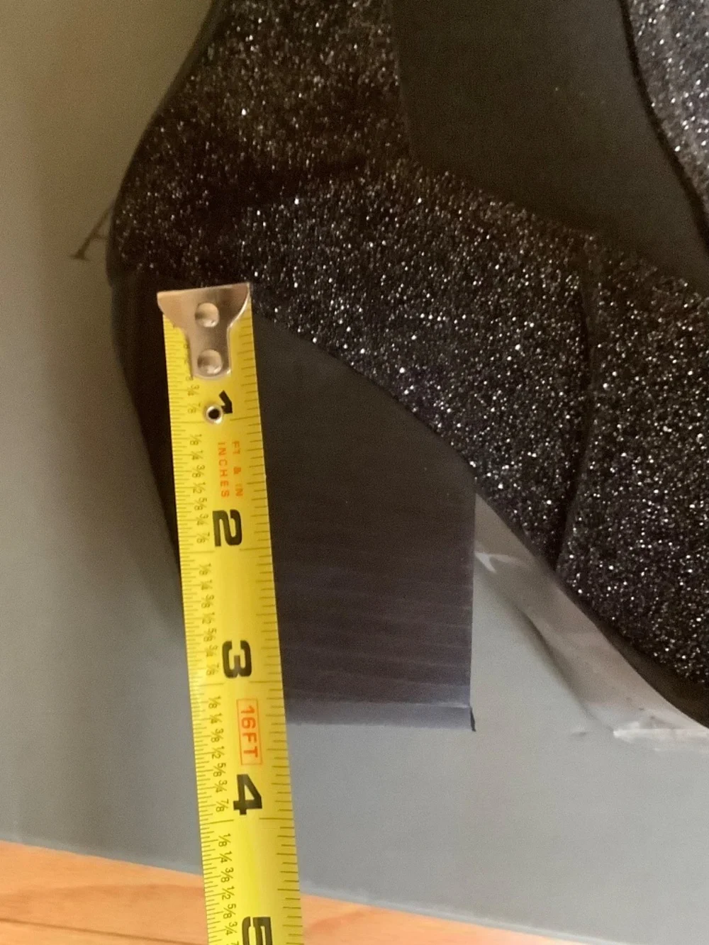 AllSaints Ria Sparkle Bootie Black SZ EU 40/US 9.5